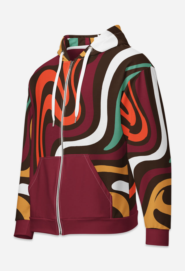 Elgin Mar Premium Fleece Eco Conscious Zip Hoodie