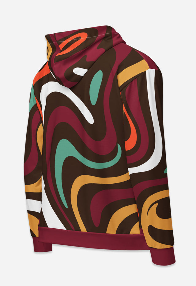 Elgin Mar Premium Fleece Eco Conscious Zip Hoodie