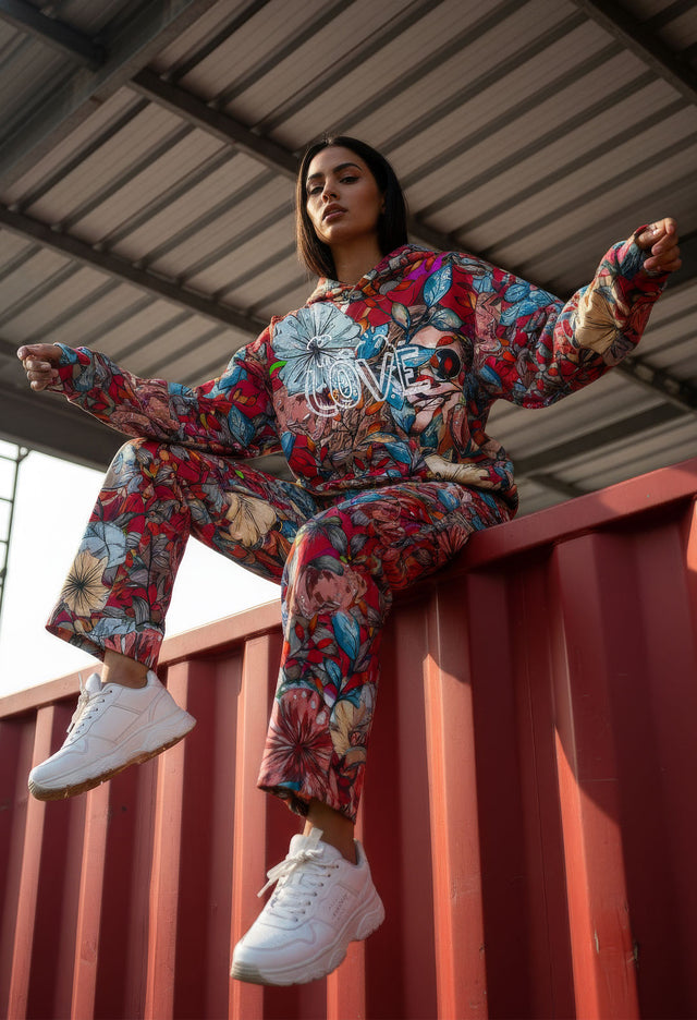 Love Your Way Vibrant Relaxed Hoodie