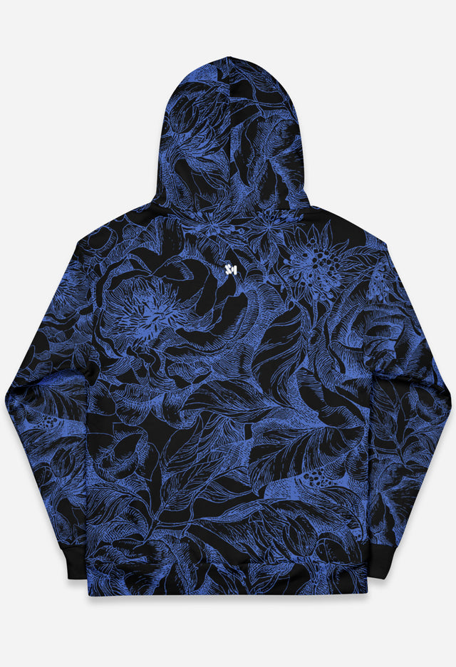 Nari 2 Relaxed Fit Graphic Black Hoodie