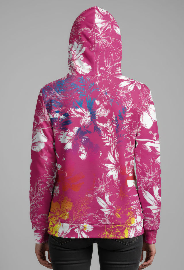 Sadana Oversized Graphic Pullover Hoodie