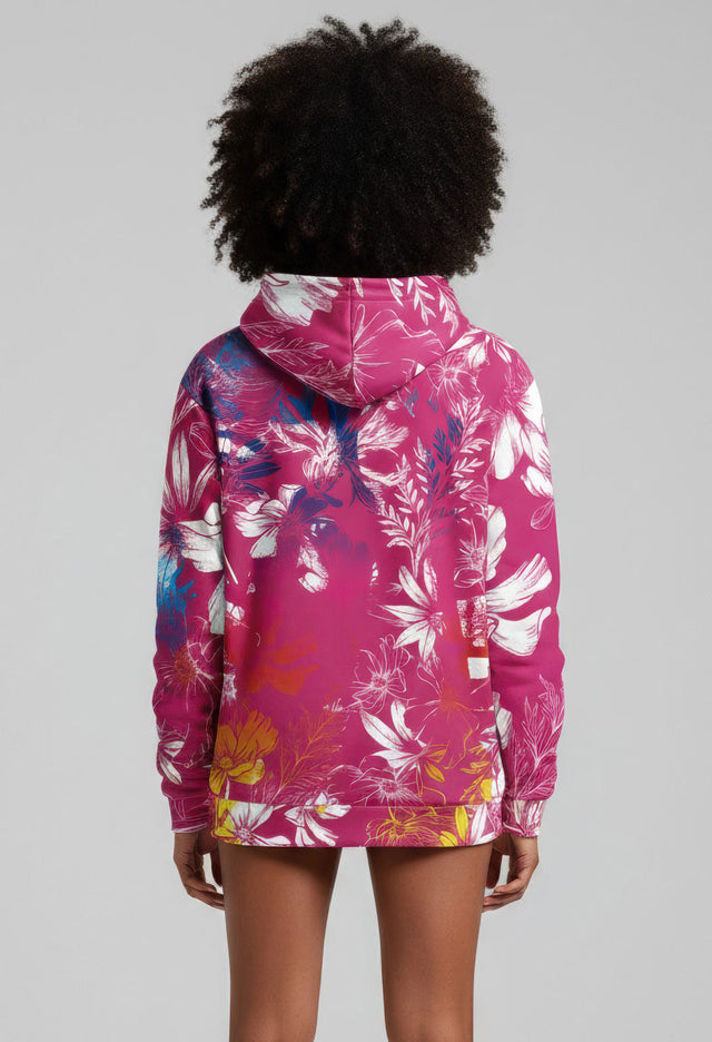 Sadana Women's Oversized Graphic Pullover Hoodie