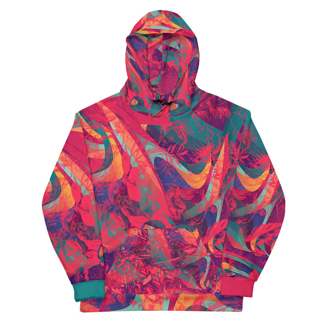 Blue Opera Relaxed Fit Pullover Print Mens Hoodie