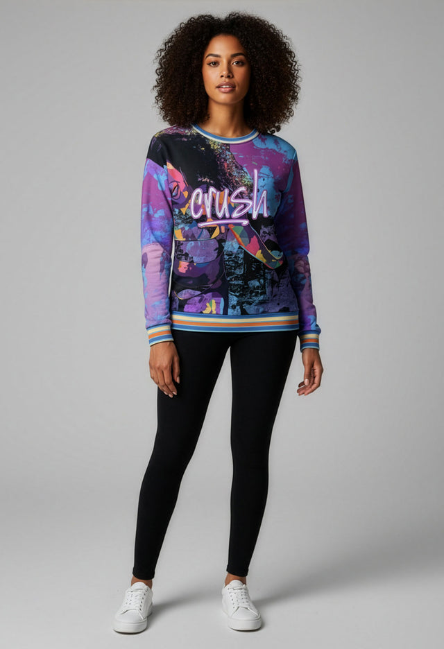 Bloom Custom Fleece Crew Sweatshirt