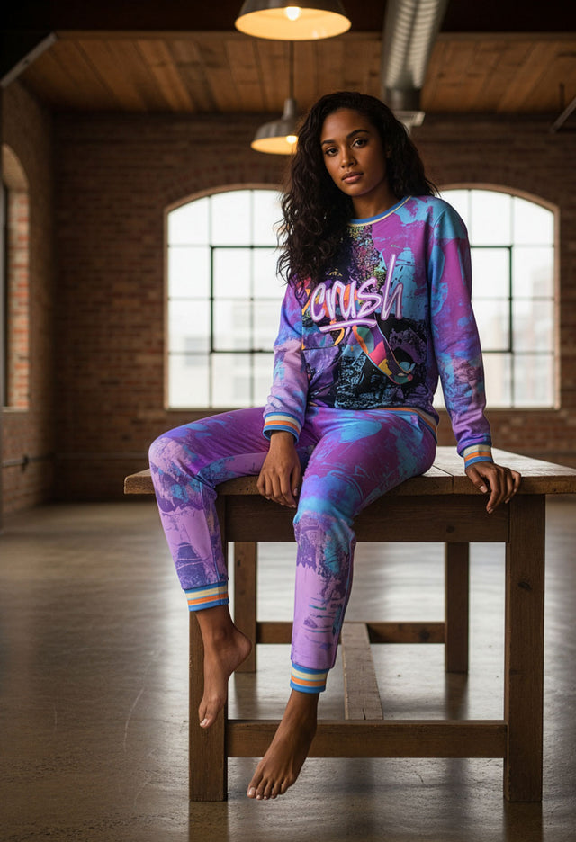 Bloom Custom Fleece Crew Sweatshirt