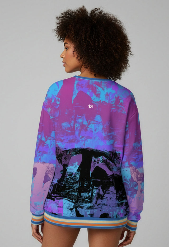 Bloom Custom Fleece Crew Sweatshirt