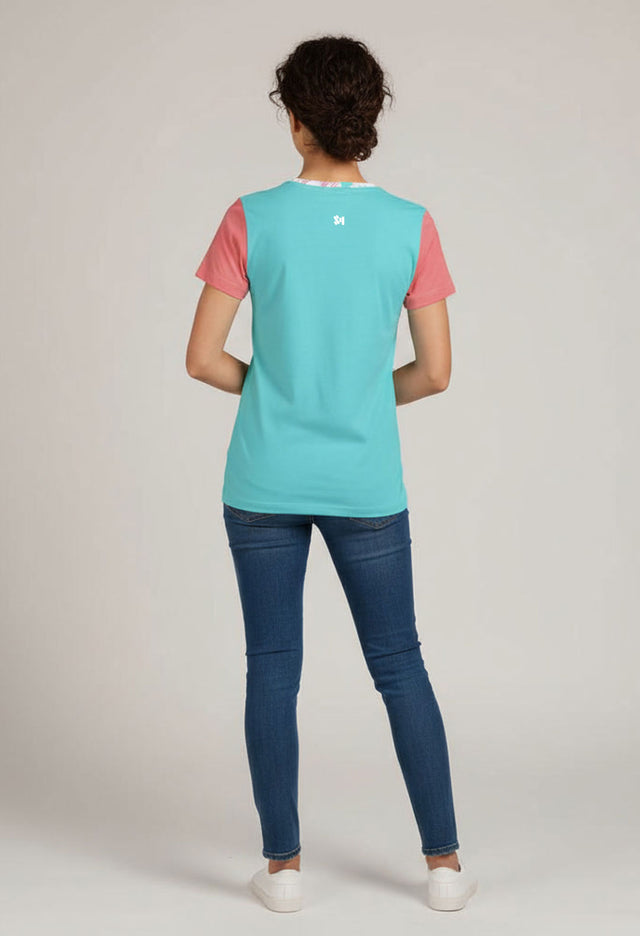 Chiara Graphic Print Top