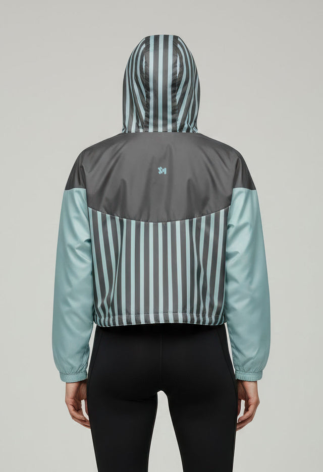 Falana Women’s Cropped Windbreaker Jacket