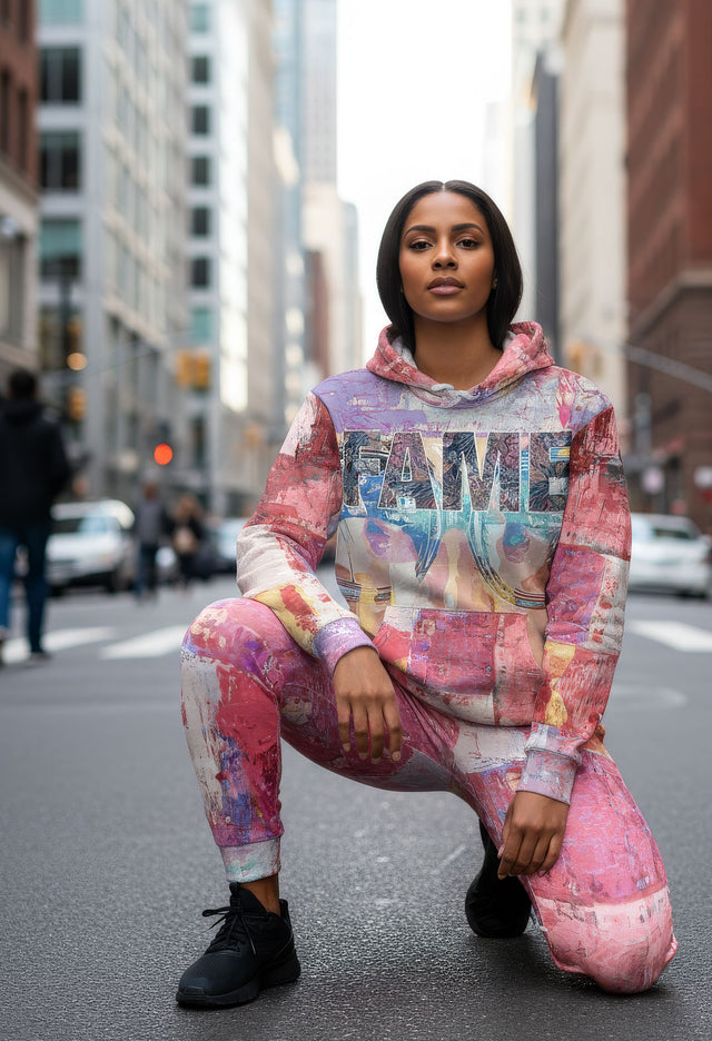 Fame Relaxed Pullover Hoodie