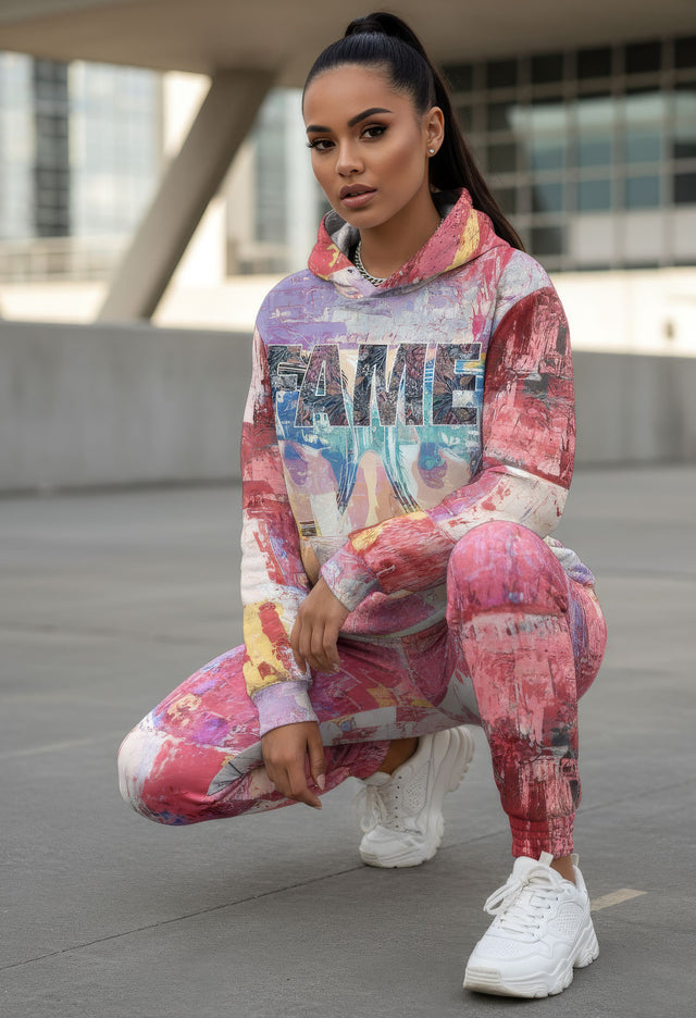 Fame Relaxed Pullover Hoodie