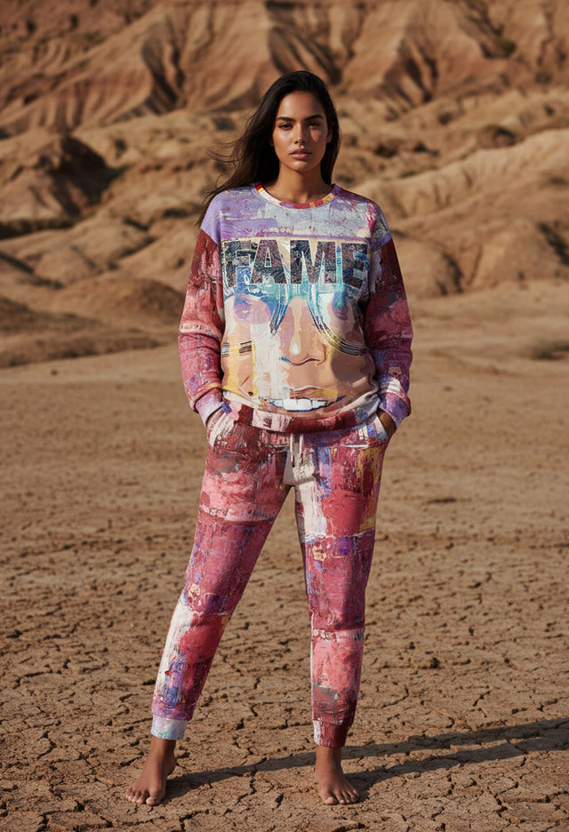 Fame Relaxed Fit Essentials Sweatshirt