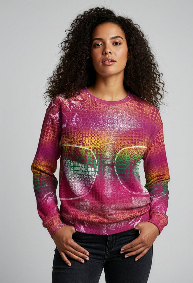 Giana Relaxed Fit Crew Sweatshirt