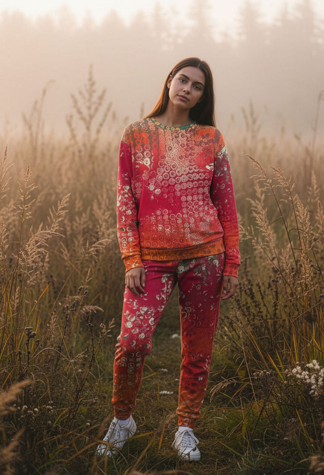 How Sway Fleece Print Sweatshirt