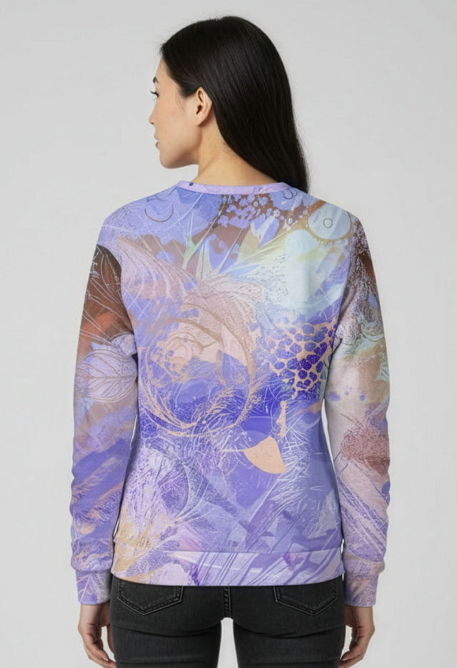 Karissa Sweet Vibrant Soft Fleece Crew