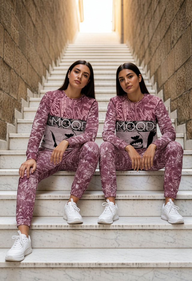 Mood Graphic Crew Sweatshirt