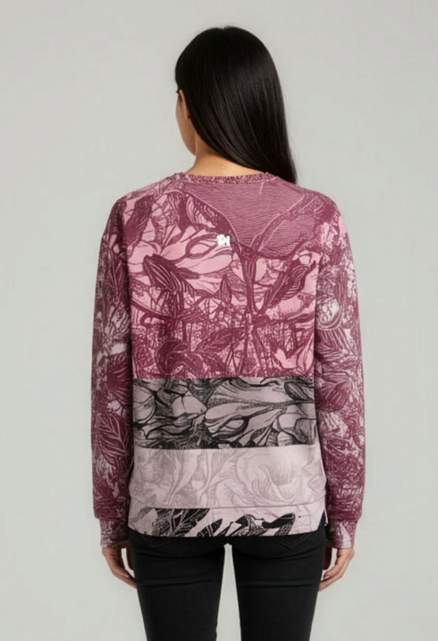 Mood Graphic Crew Sweatshirt