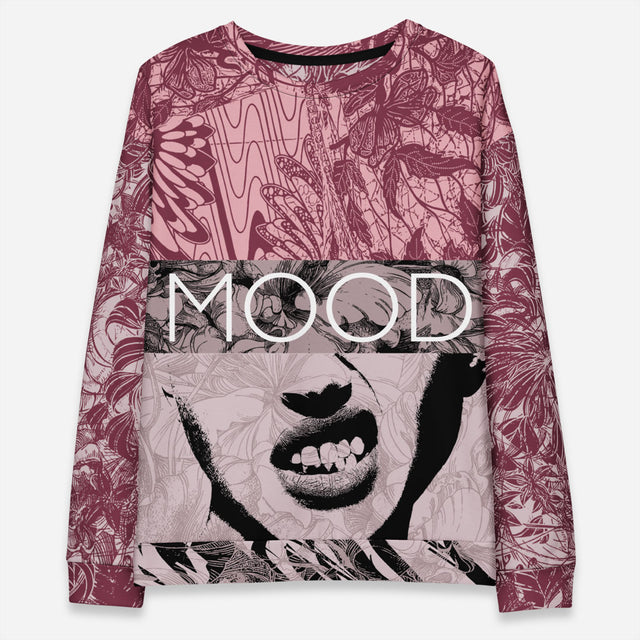 Mood Graphic Crew Sweatshirt