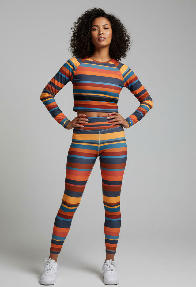 Nattie Women’s Recycled Long-Sleeve Crop Top