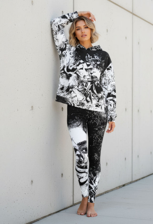 Not Over You Lounge Fleece Hoodie