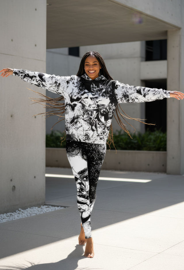 Not Over You Lounge Fleece Hoodie