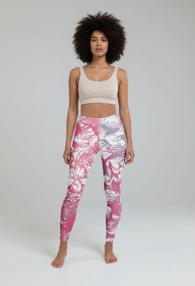 Leggings de envidia rosa 
