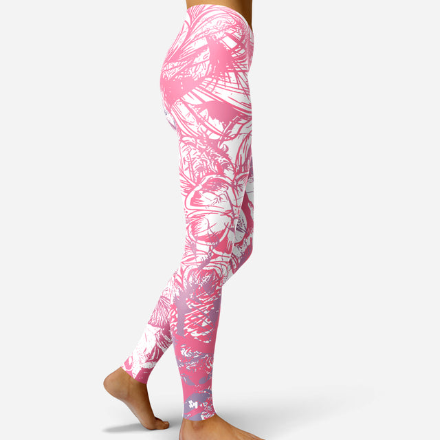 Leggings de envidia rosa 