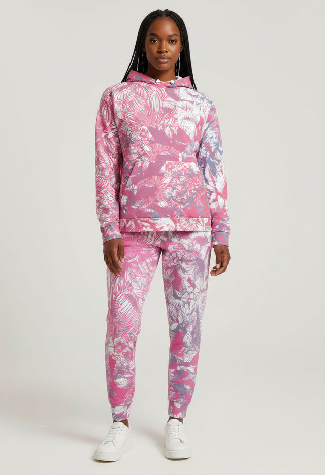 Pink Envy Women's Essentials Relaxed Pullover Hoodie