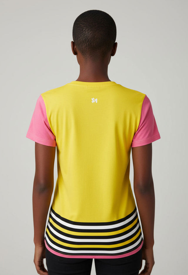 Sick Bee Relaxed Fit Striped Top