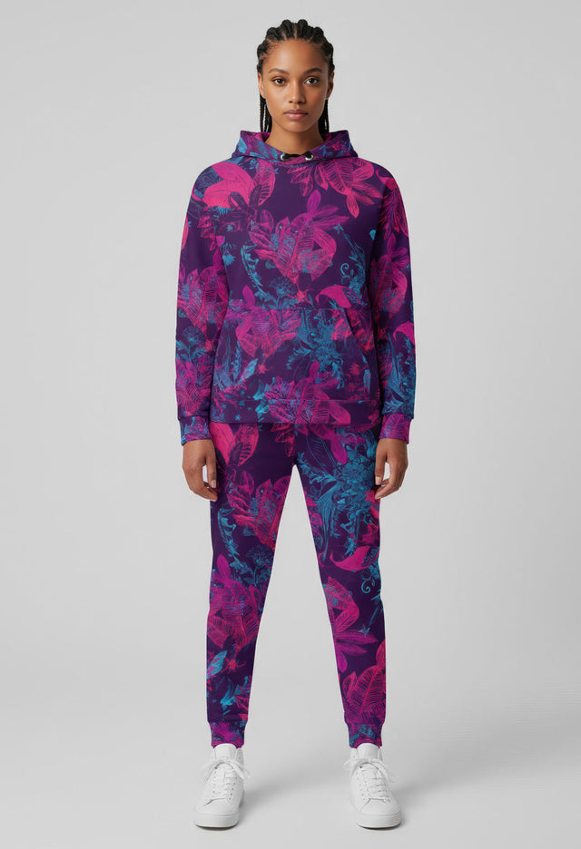 Simple Pleasure Women's Essentials Relaxed Fit Hoodie Jogger Set