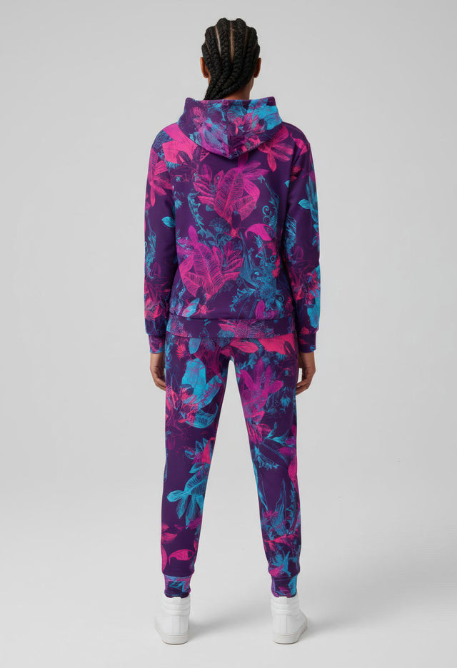 Simple Pleasure Women's Essentials Relaxed Fit Hoodie Jogger Set