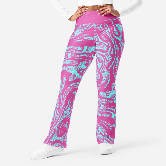 Choi - Eco-Conscious Flare leggings