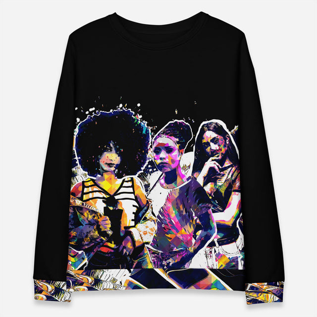 Girl Power Relaxed Fit Graphic Sweatshirt