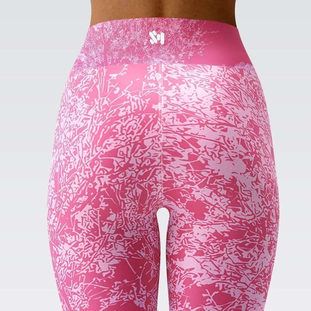 Pink Ice Leggings by Sania Marie