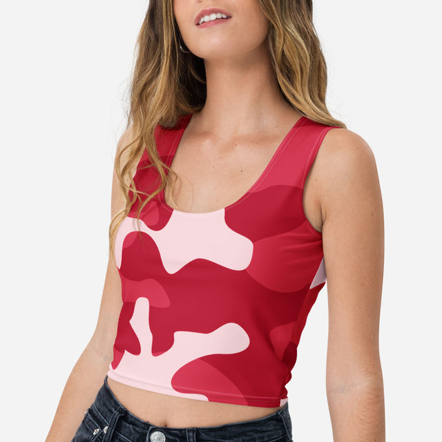 Risha Camo Crop Top