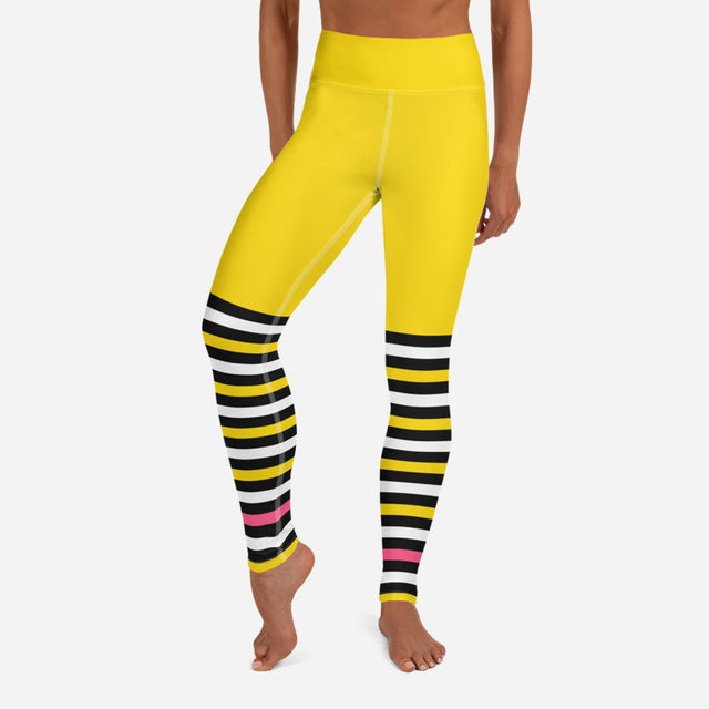 Sick Bee Yoga High Waist Leggings