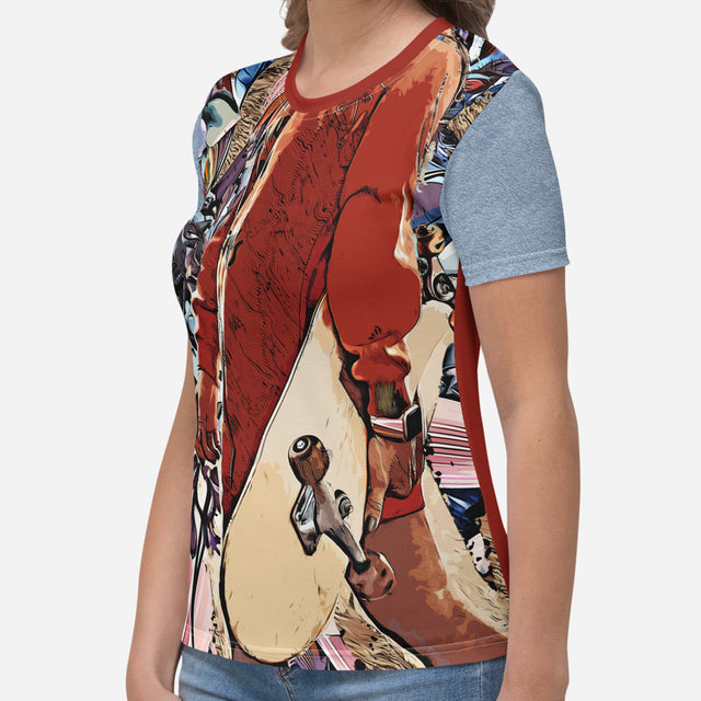 With Lynn Short Sleeve Graphic Top