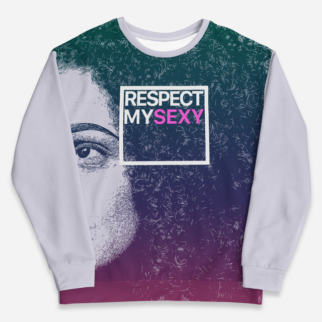 You Want It Long Sleeve Crew Sweatshirt (Plus Size)