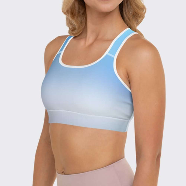 Blue Journal Sports Bra by Sania Marie