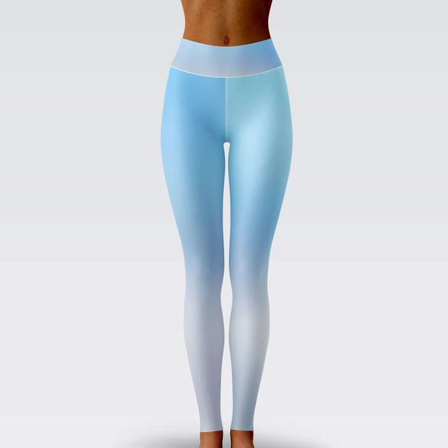 Blue Journal Leggings by Sania Marie