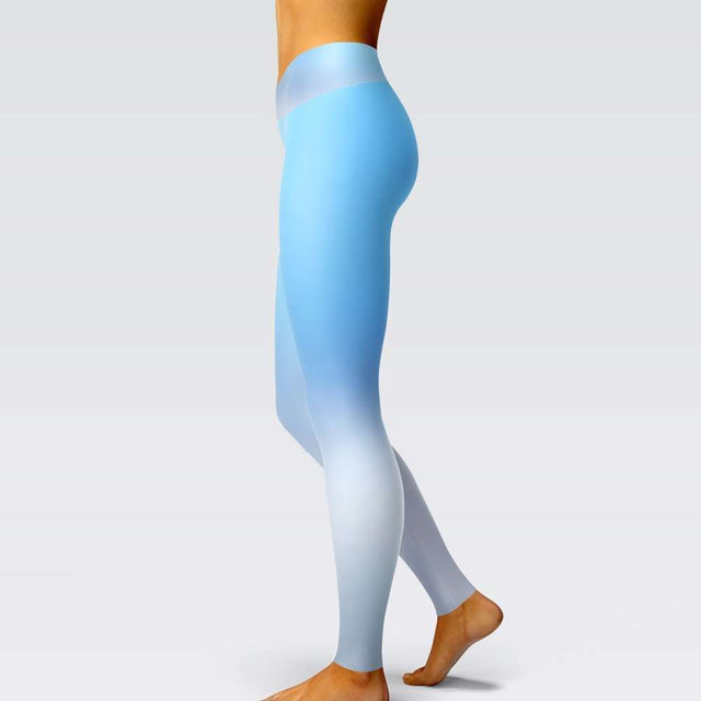 Blue Journal Yoga Leggings