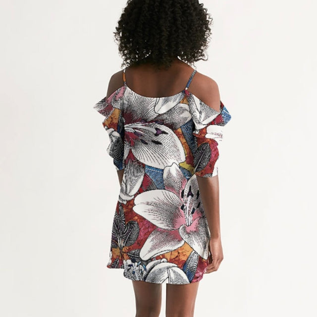 Sania Marie Corinna Dress Open Shoulder