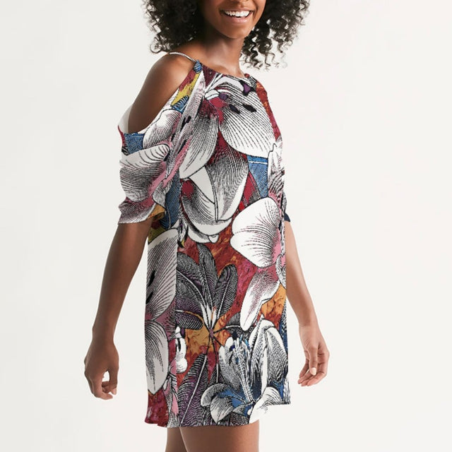 Sania Marie Corinna Dress Open Shoulder