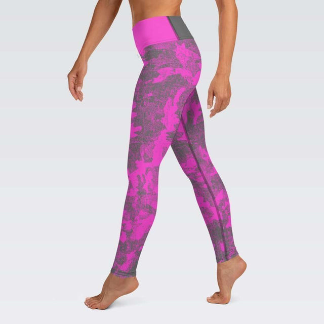 Buy Under Armour Women's HeatGear® Armour Ankle Crop Print Leggings Pink in  Kuwait -SSS