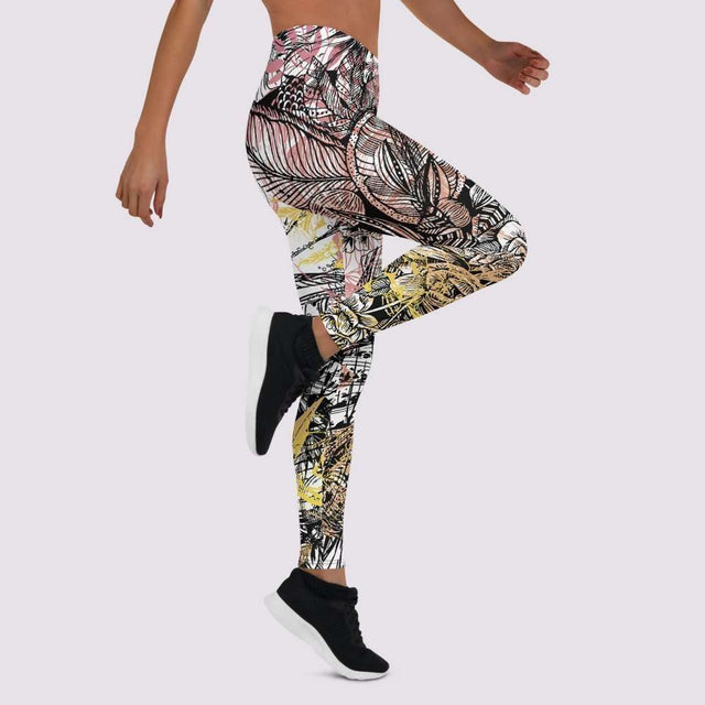 In Love Leggings by Sania Marie