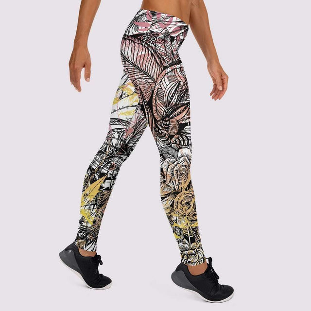 In Love Leggings by Sania Marie