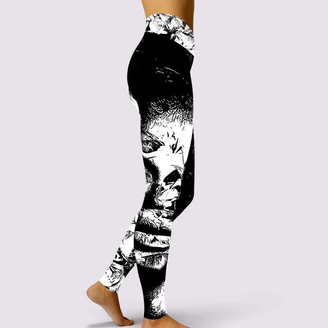 No Over You Leggings by Sania Marie