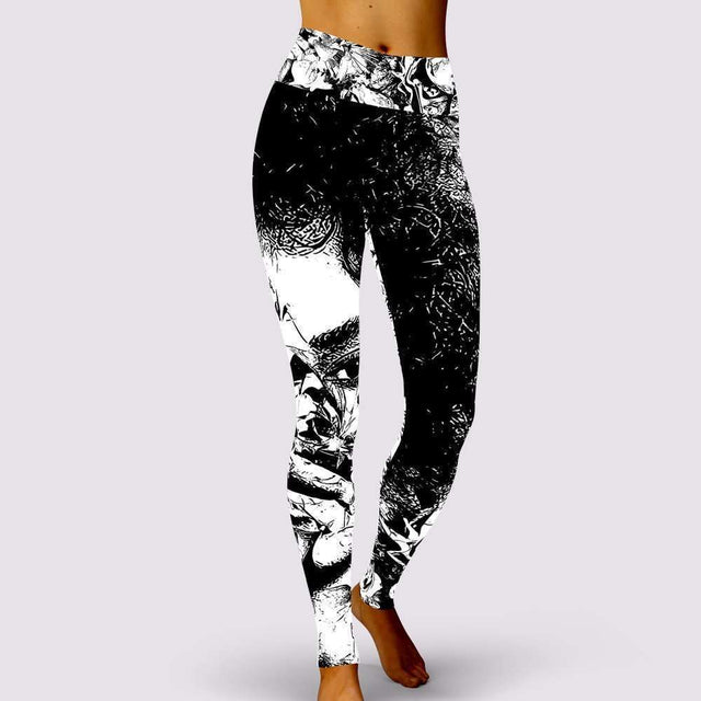 No Over You Leggings by Sania Marie