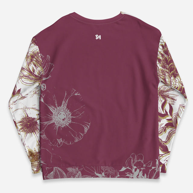 Heartless Relaxed Print Crew Sweatshirt