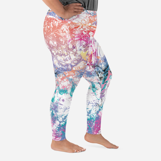 Isa Jadara Plus Size Leggings