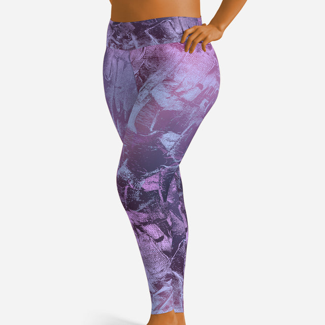 LaLa Reveals Plus Leggings